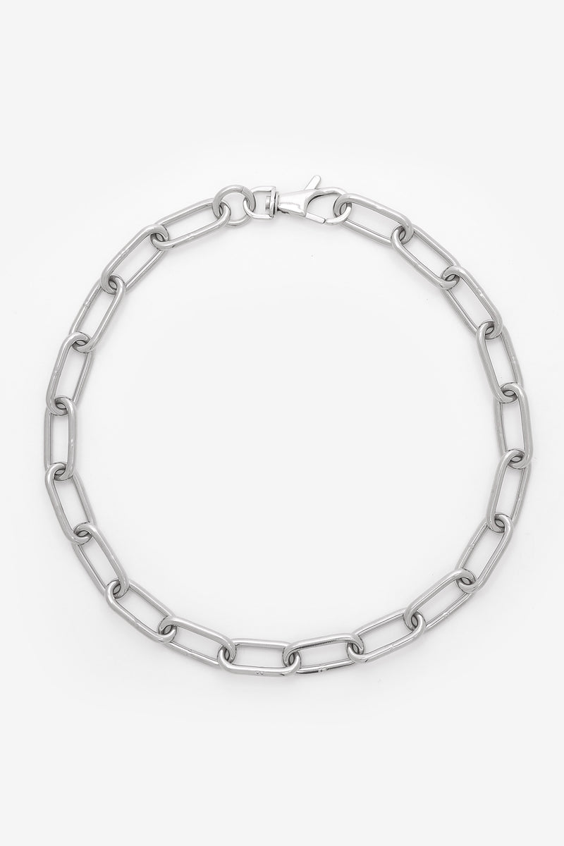 The Industrial Choker Chain | Silver