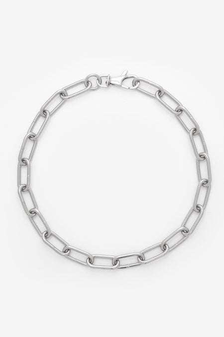The Industrial Choker Chain | Silver