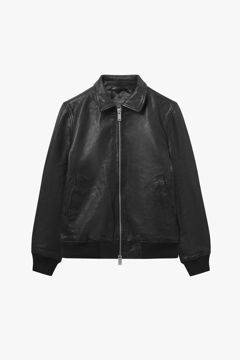 Ziggy Bomber Jacket | Vintage Black