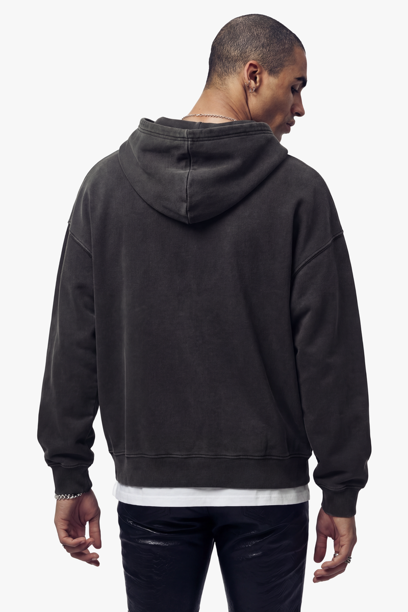 Vintage Issue Oversized Hoodie - Vintage Black