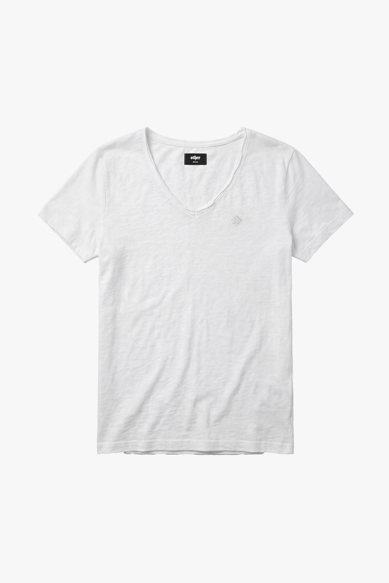 Icon Raw Scoop Tee - Bone