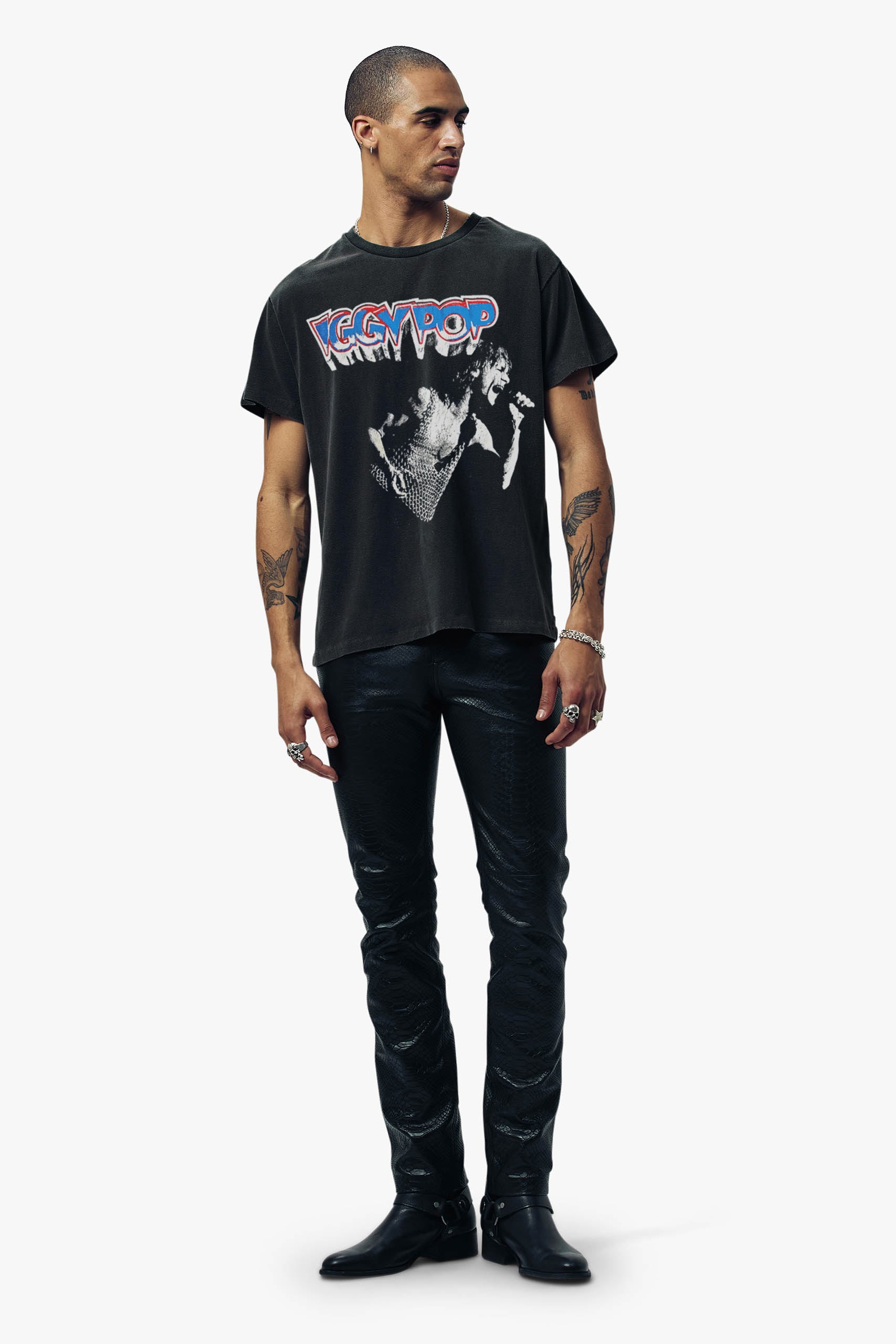IGGY POP RAW POWER VINTAGE T-SHIRT ‐ OTHER UK