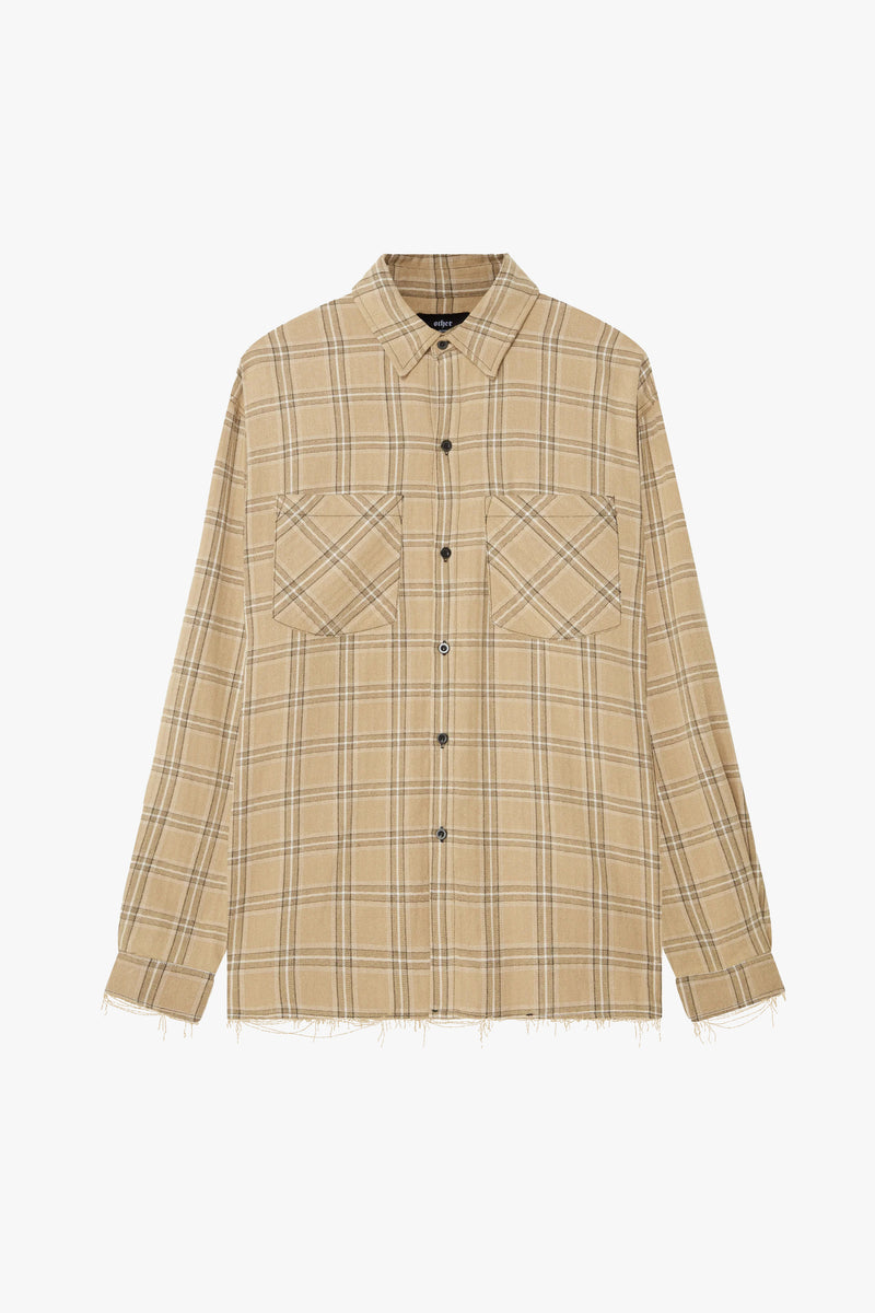 Vintage Flannel Shirt | Worn Sand