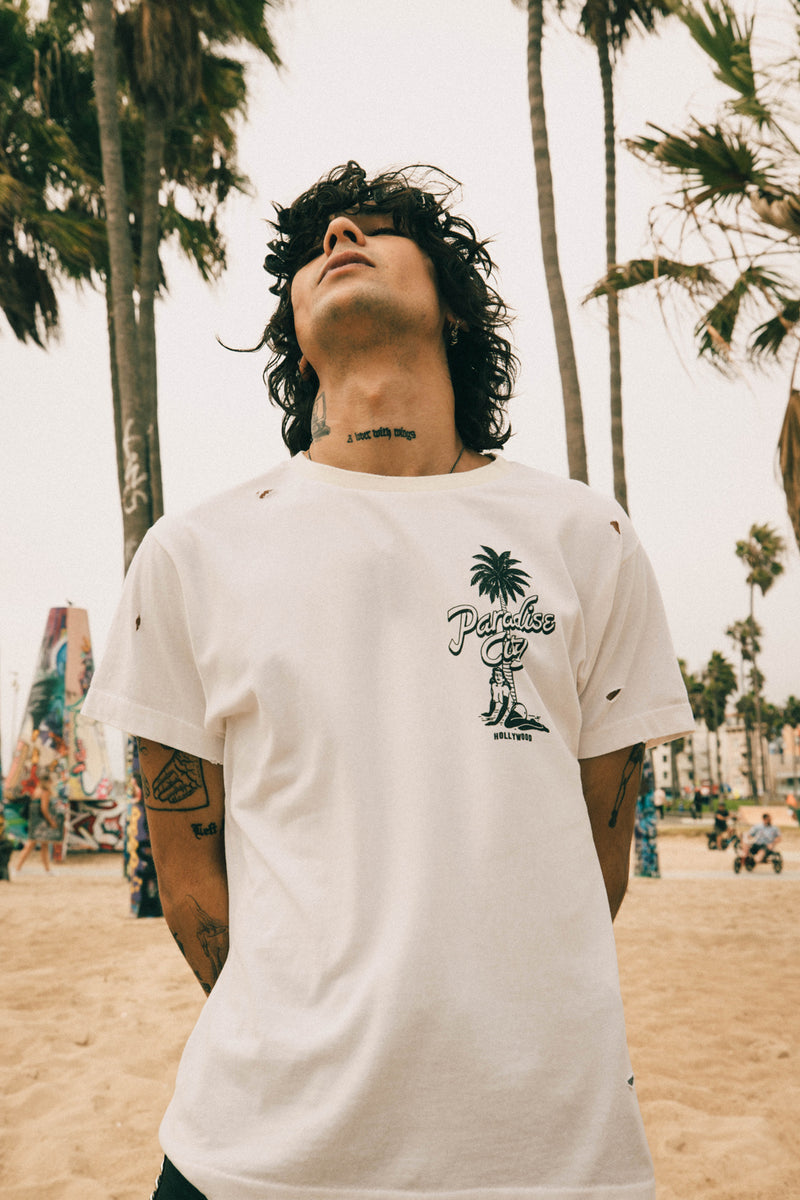 Paradise City Vintage Tee | Blonde