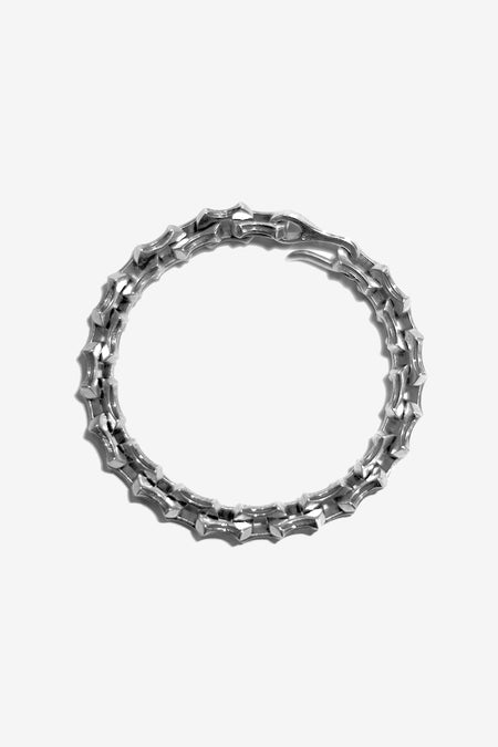 .925 Goth Link Bracelet | Silver