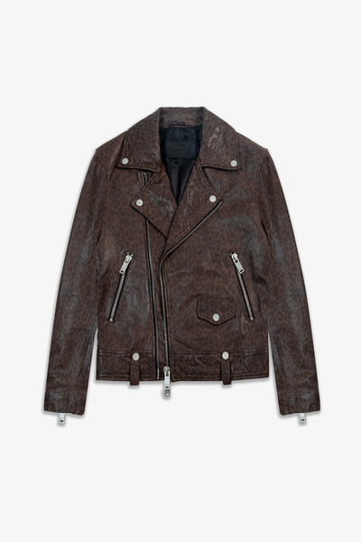 COLT BIKER JACKET LEOPARD OTHER