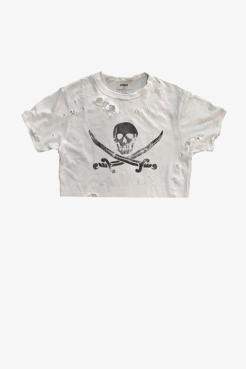 Road Crüe Cropped Thrasher Tee