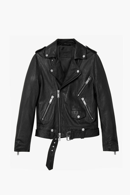 The Deuce Biker Jacket - Vintage Black