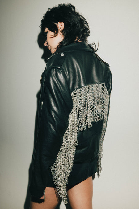 The Chained Outlaw Biker Jacket