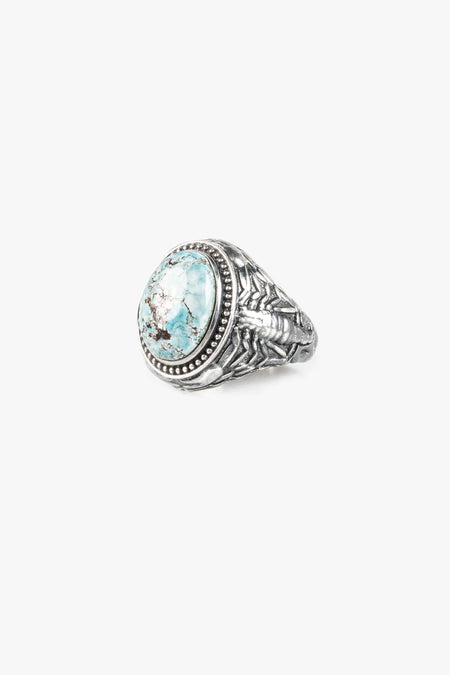.925 Scorpion Stone Ring | Turquoise