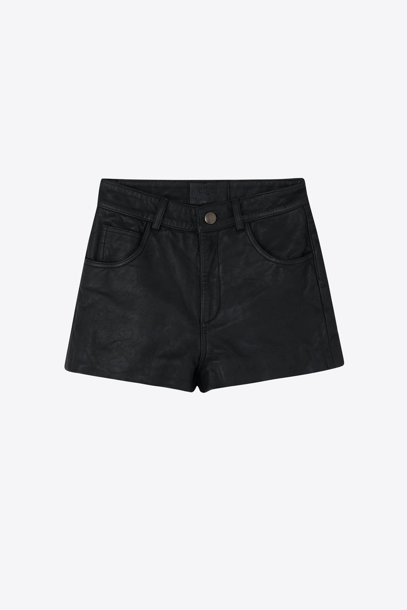 Leather Shorts