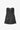 The Lita Zip Tube Dress | Black Leather