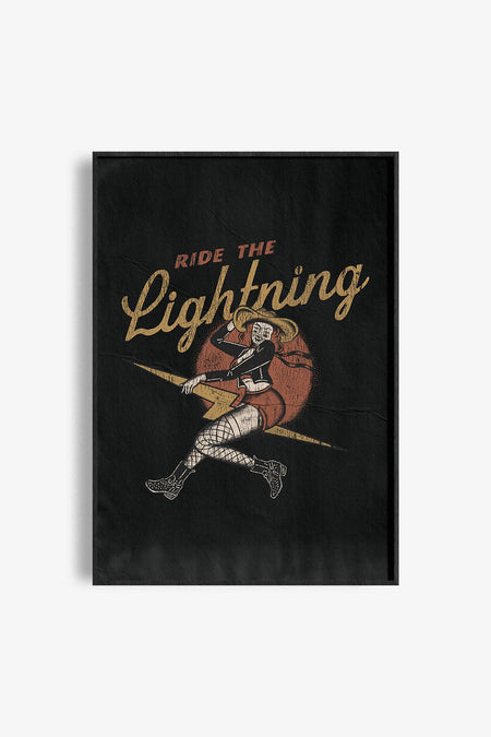 Ride The Lightning Wall Art