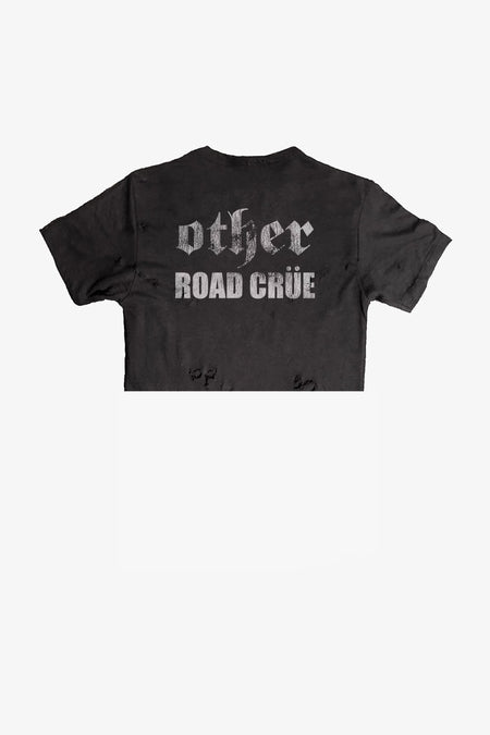 Road Crüe Cropped Thrasher Tee