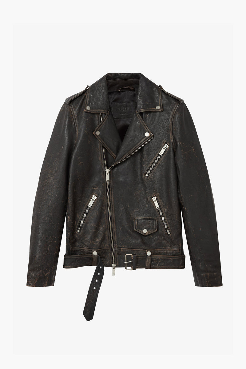 The Roadworn Biker Jacket | Heavy Relic Black