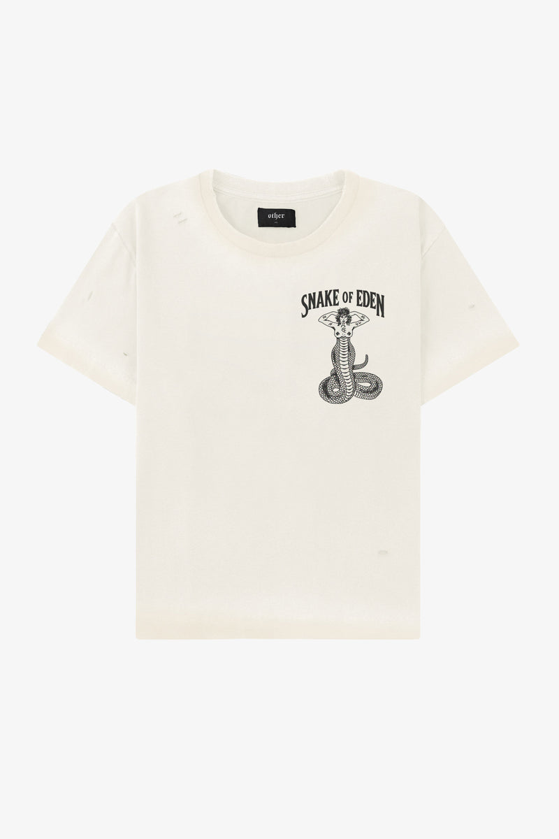 Snake of Eden Vintage Tee | Blonde