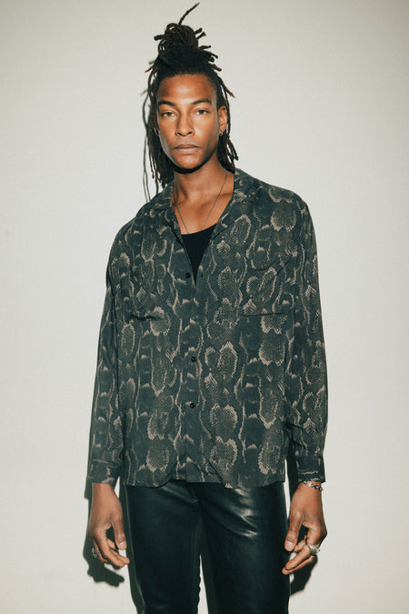 Desert Snake Long Sleeve Shirt | Dark