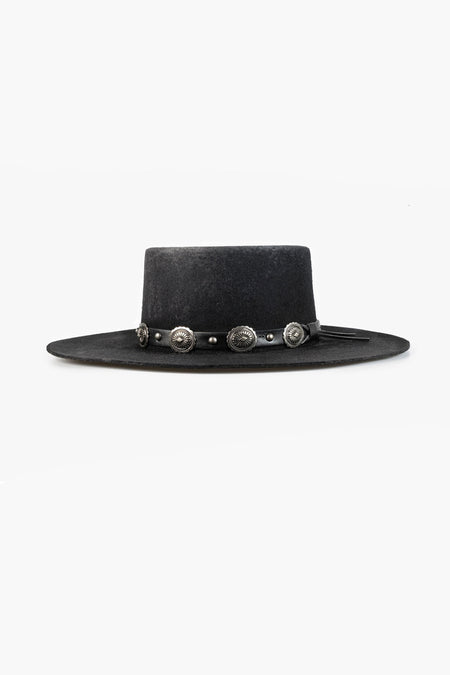 The Vaughan Boater Hat | Relic Black