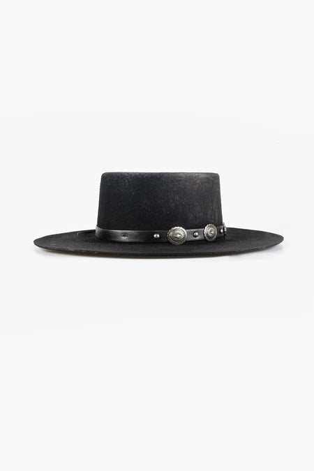 The Vaughan Boater Hat | Relic Black