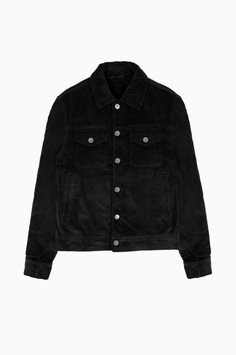 VEDDER CORD JACKET BLACK OTHER