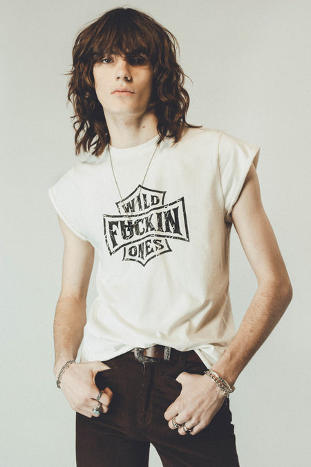 Wild Fuckin Ones Shield Rocker Tee