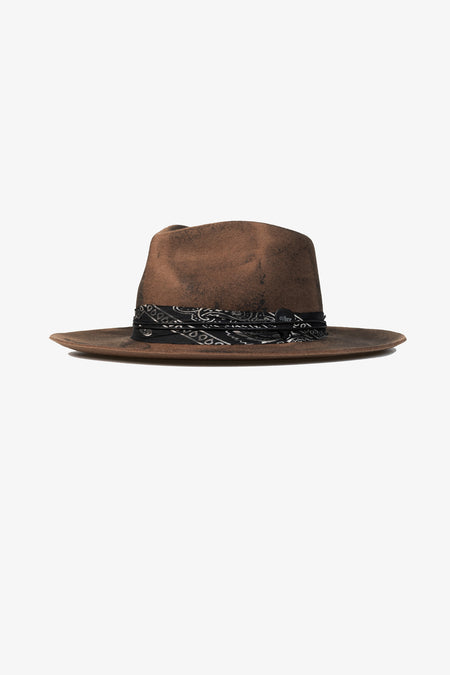 The Weiland Fedora Hat - Cigar